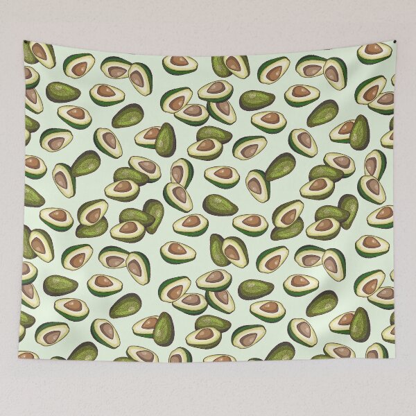 Item preview, avocado pattern designed and sold by smalldrawing.