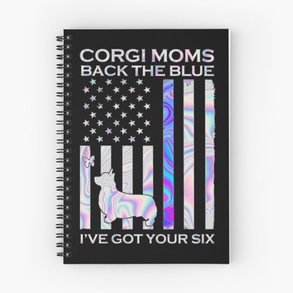 Item preview, Corgi Moms Back The Blue designed and sold by Debra Brad.