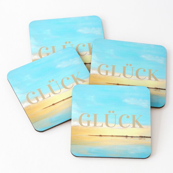 Item preview, I am lucky affirmation on a painting by the sea. designed and sold by Anke Franikowski.