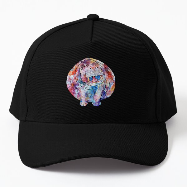 “Hippo With Attitude” | Wild African Animal Baseball Cap