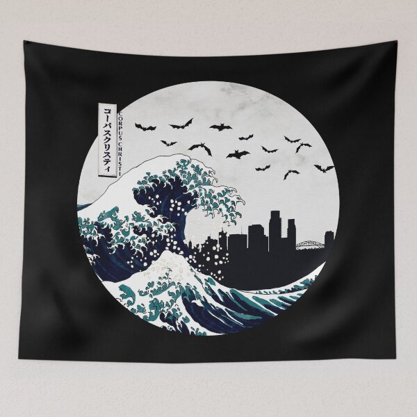 Item preview, Corpus Christi Kanagawa Wave Dark designed and sold by DFerraz.