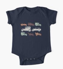 Classic cars One Piece - Short Sleeve