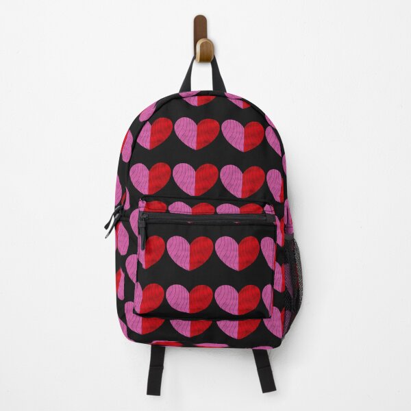 Item preview, Pink & Red Balloon Mandala Split Heart designed and sold by rainestore.