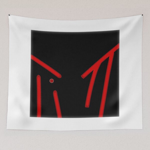 Item preview, RED and BLACK abstract designed and sold by BraxMentong.