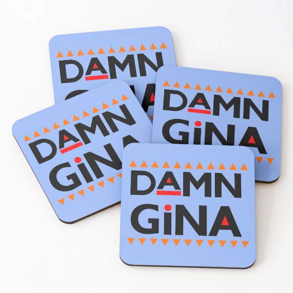 Item preview, Damn Gina Logo, Sticker  designed and sold by AvyHernandez.