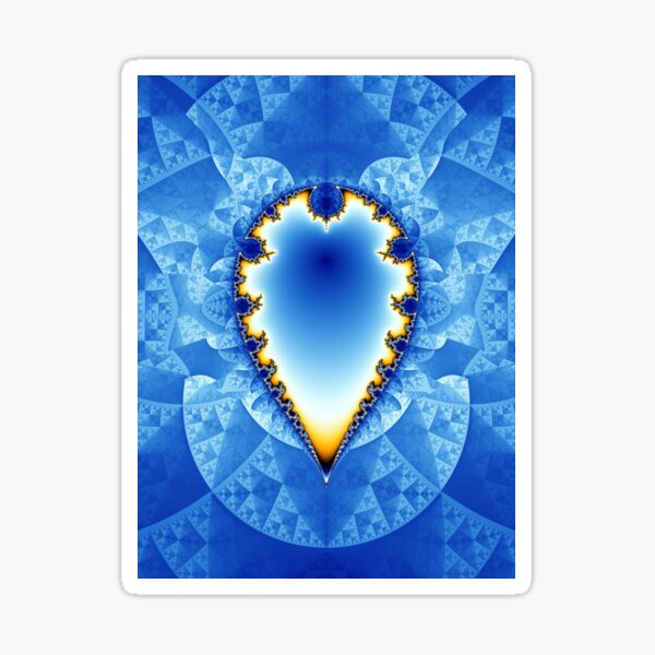 Artikel-Vorschau von Blau invertiertes Mandelbrot, designt und verkauft von Rupert Russell.