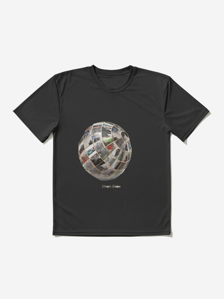 Thumbnail 2 of 7, Active T-Shirt, Steam Globe designed and sold by bywhacky.