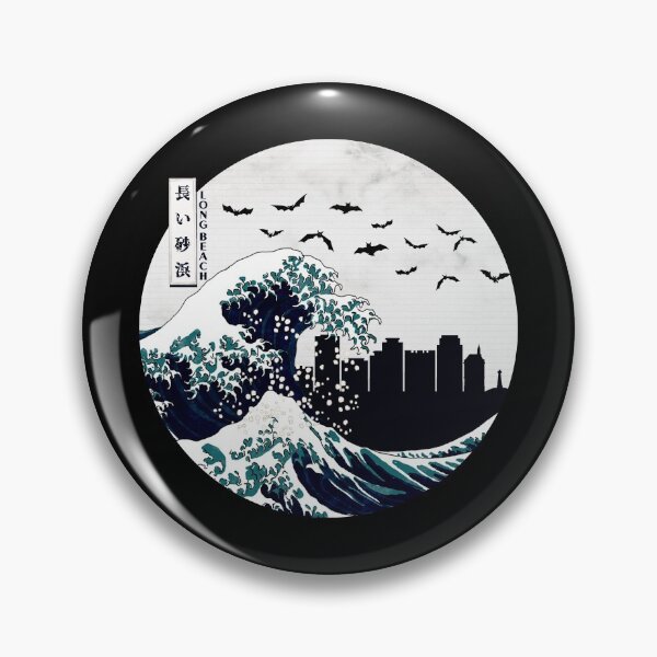 Item preview, Long Beach Kanagawa Ola Oscuro designed and sold by DFerraz.