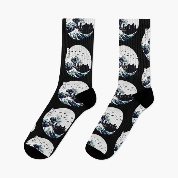 Item preview, Long Beach Kanagawa Wave Dark designed and sold by DFerraz.