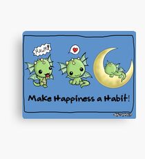 Love Dragon Canvas Print