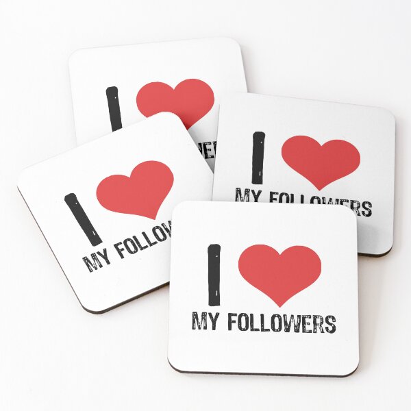 Item preview, I Love My Followers designed and sold by The "I Love Everything" Shop.