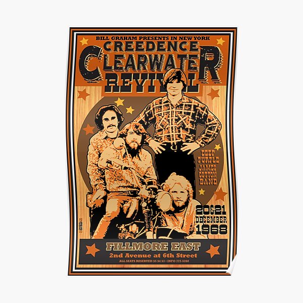 Crendence Clearwater Revival Poster