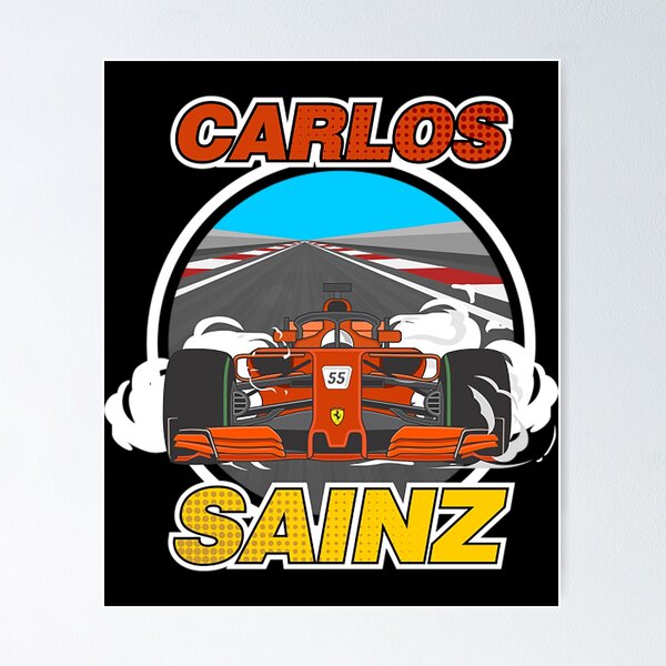 Sainz Redbubble Carlos | Posters for Sale