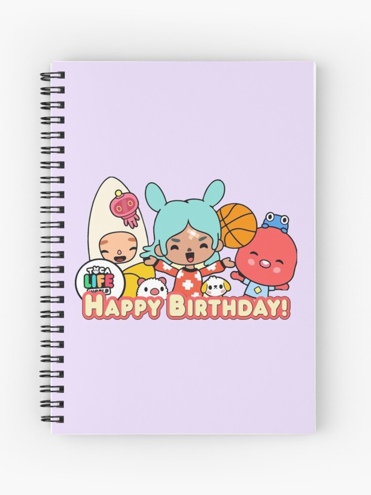 toca boca , toca life Spiral Notebook for Sale by ducany