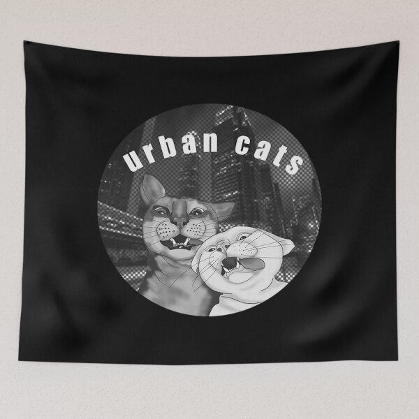 Item preview, City Cats T-ShirtUrban cats Big city life designed and sold by DermotMary.