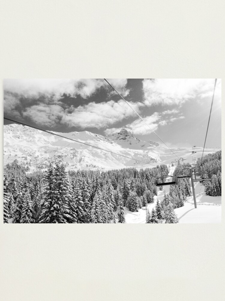 Alternate view of Meribel II Photographic Print