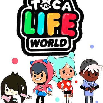 toca boca - toca boca 2021 - toca life world | Magnet