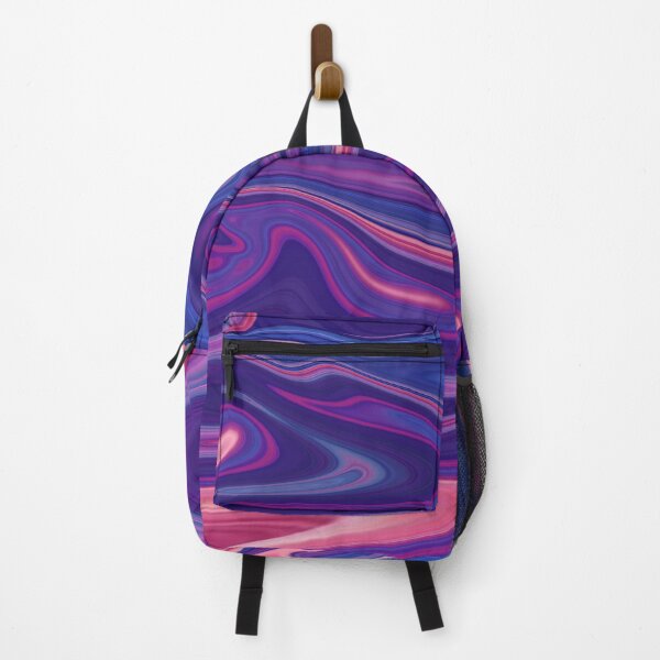 Item preview, Liquid Marble - Fruid Color Pouring Art Print ( Pink, Purple ,Blue ) designed and sold by ShawnDzign.