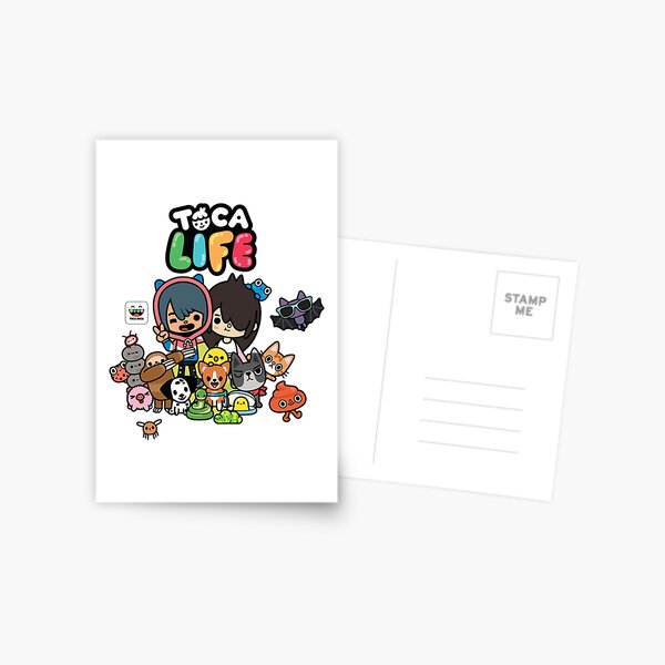 toca boca and gacha life Postcard for Sale by kader011