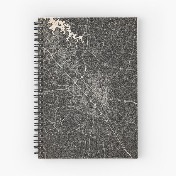 Item preview, Murfreesboro map Tennessee Ink lines designed and sold by InkMaps.