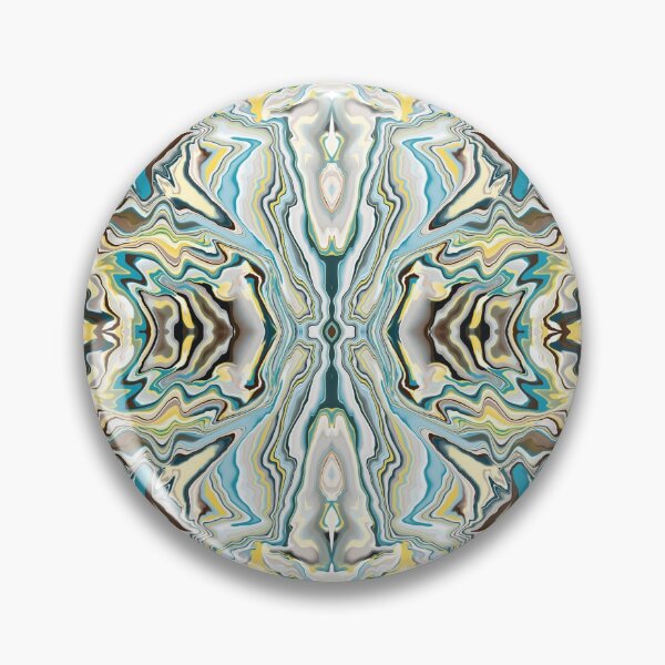 Item preview, Rorschach gold geode designed and sold by Amanda Ozga.