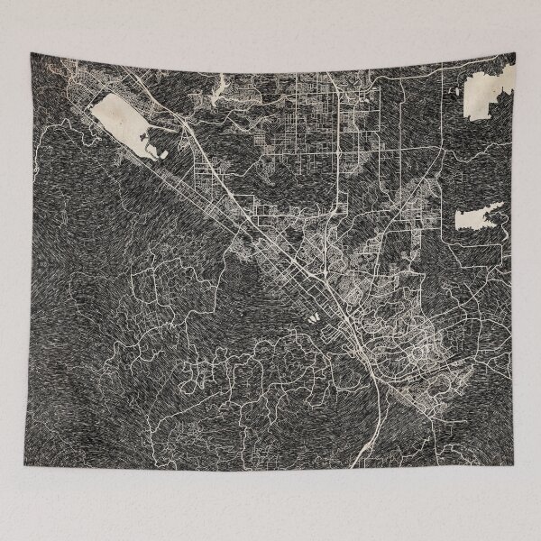 Item preview, Murrieta map California Ink ines designed and sold by InkMaps.