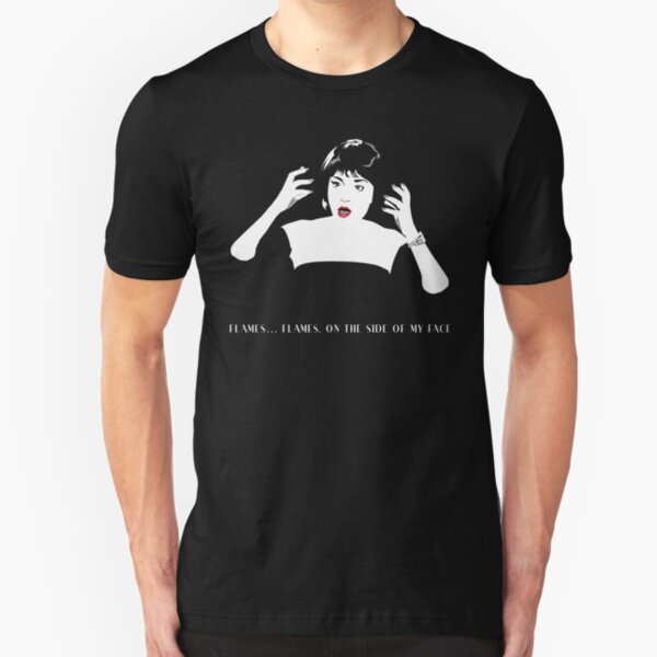Flames On The Side Of My Face Slim Fit T-Shirt