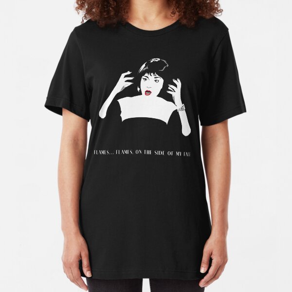 Flames On The Side Of My Face Slim Fit T-Shirt