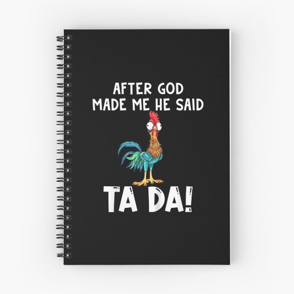 Item preview, Rooster  God Make Me He Said Ta Da Funny Chicken  designed and sold by JethroShop.
