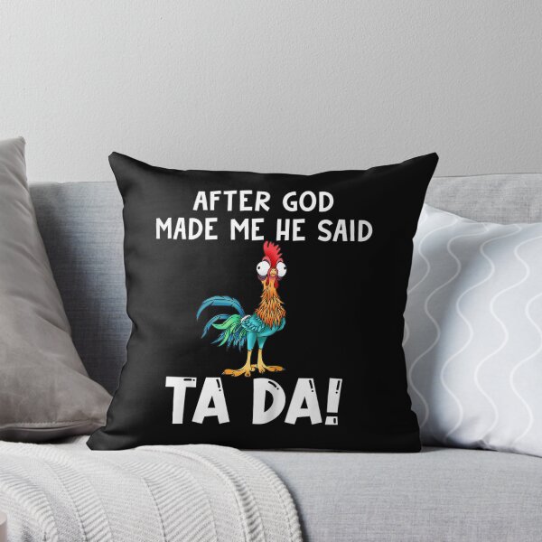 Item preview, Rooster  God Make Me He Said Ta Da Funny Chicken  designed and sold by JethroShop.