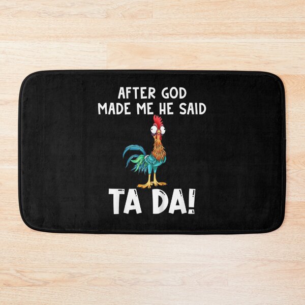 Item preview, Rooster  God Make Me He Said Ta Da Funny Chicken  designed and sold by JethroShop.