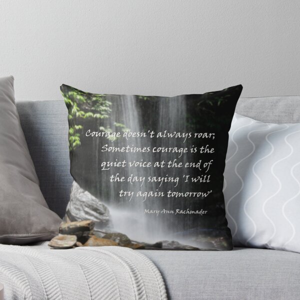 Item preview, Courage doesn't always roar....... designed and sold by LifeisDelicious.