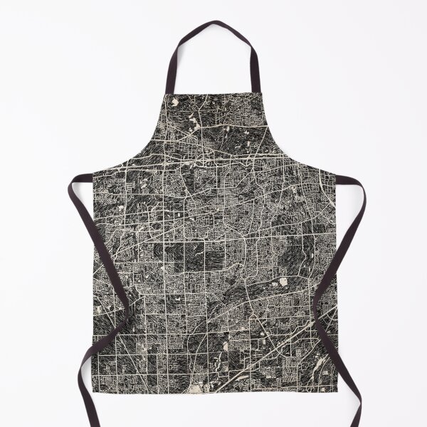 Item preview, Naperville map Illinois Ink lines designed and sold by InkMaps.