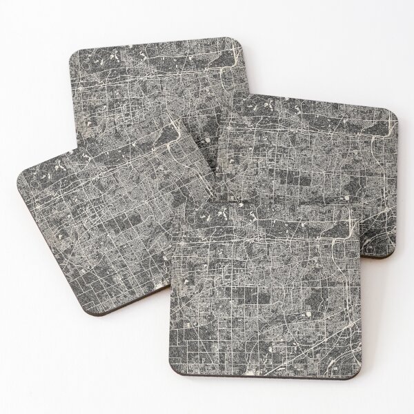 Item preview, Naperville map Illinois Ink lines 2 designed and sold by InkMaps.