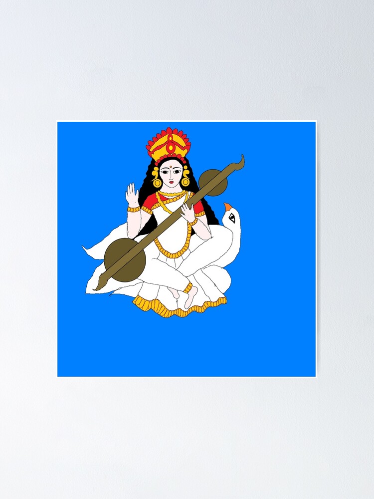 saraswati devi Abstract | Saraswati devi is the hindu Goddes… | Flickr
