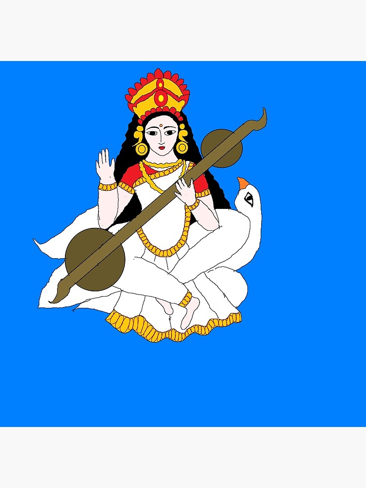 Online drawing contest on Saraswati Maa in 2024