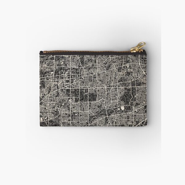 Item preview, Naperville map Illinois Ink lines 2 designed and sold by InkMaps.