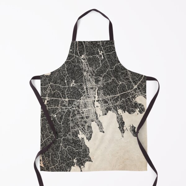 Item preview, New Bedford map Massachusetts Ink lines 2 designed and sold by InkMaps.