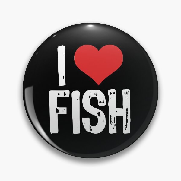 Item preview, I Love Fish designed and sold by The "I Love Everything" Shop.