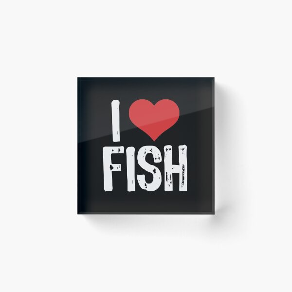 Item preview, I Love Fish designed and sold by The "I Love Everything" Shop.