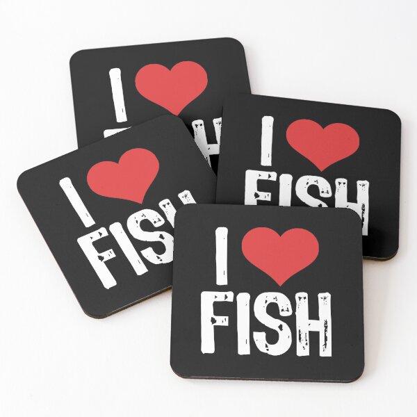 Item preview, I Love Fish designed and sold by The "I Love Everything" Shop.