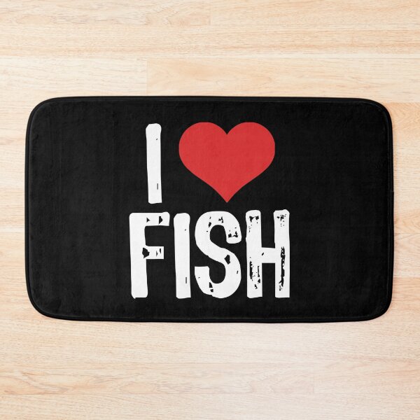Item preview, I Love Fish designed and sold by The "I Love Everything" Shop.