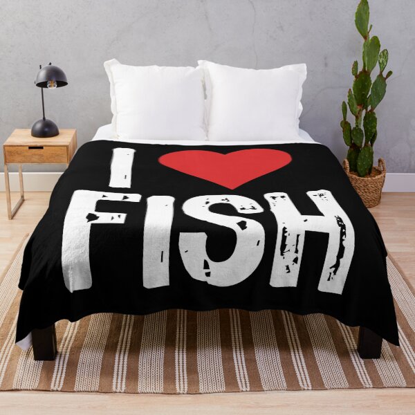Item preview, I Love Fish designed and sold by The "I Love Everything" Shop.