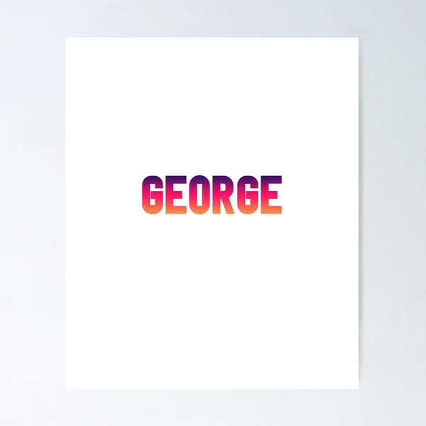 George Name Text George Name Logo