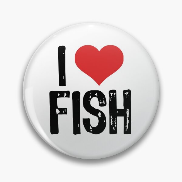 Item preview, I Love Fish designed and sold by The "I Love Everything" Shop.