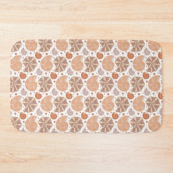 Item preview, Pattern with cartoon seashells with doodle ornament designed and sold by Veleri.