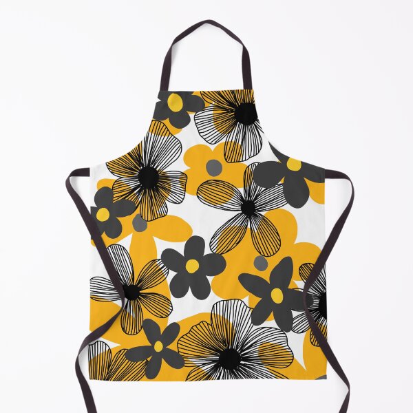 Item preview, "beautiful abstract yellow floral bohemian pattern" designed and sold by tudoo.