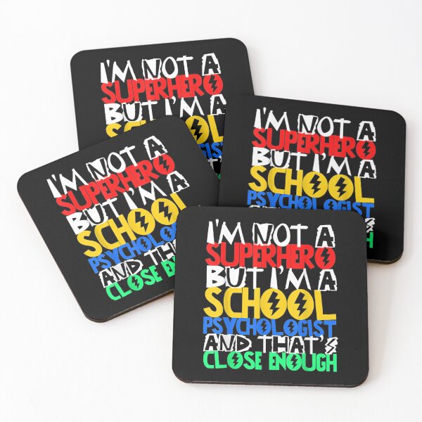 Item preview, Superhero & School Psychologist  designed and sold by JethroShop.