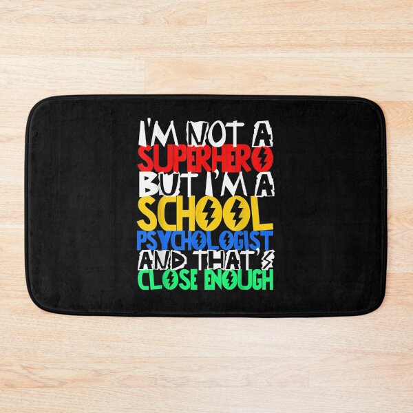 Item preview, Superhero & School Psychologist  designed and sold by JethroShop.