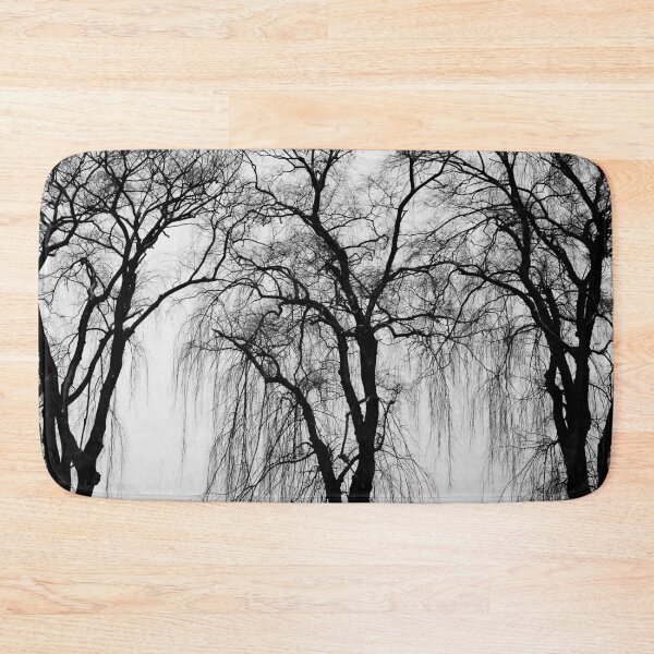 Item preview, 3 tree silhouette in black and white designed and sold by Delicarte.
